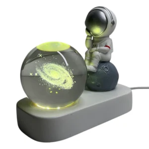 Astronot Ledli Küre Lamba