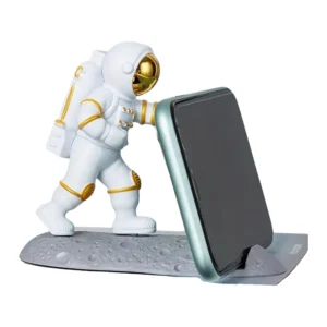 Astronot Masaüstü Telefon Tutucu