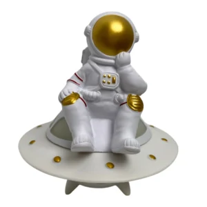 Astronot Işıklı Fm Radyolu Bluetooh Hoparlör