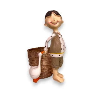 Çocuk figürlü dekoratif kalemlik