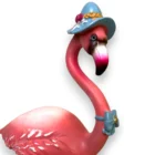 sapkali-kadin-flamingo-biblo-feminen-detaylar