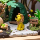 minyatur-aslan-figuru-dekor