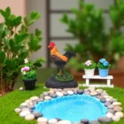 minyatur-horoz-figuru-dekor