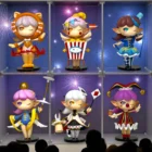 sirk-temali-figur-seti-dekor